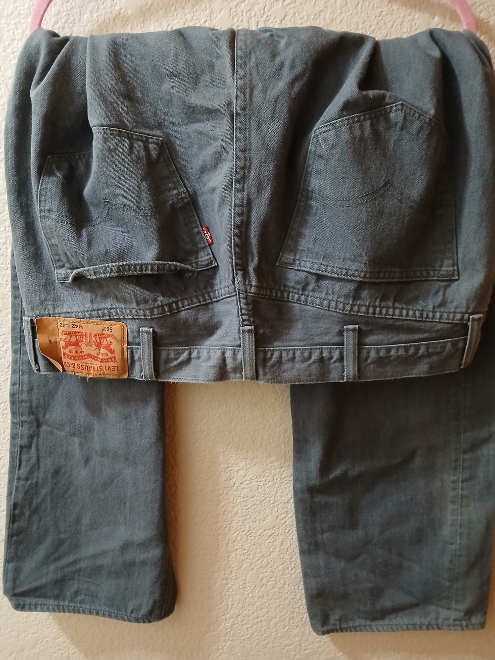Levi's Men's Slate Gray Straight Jeans
